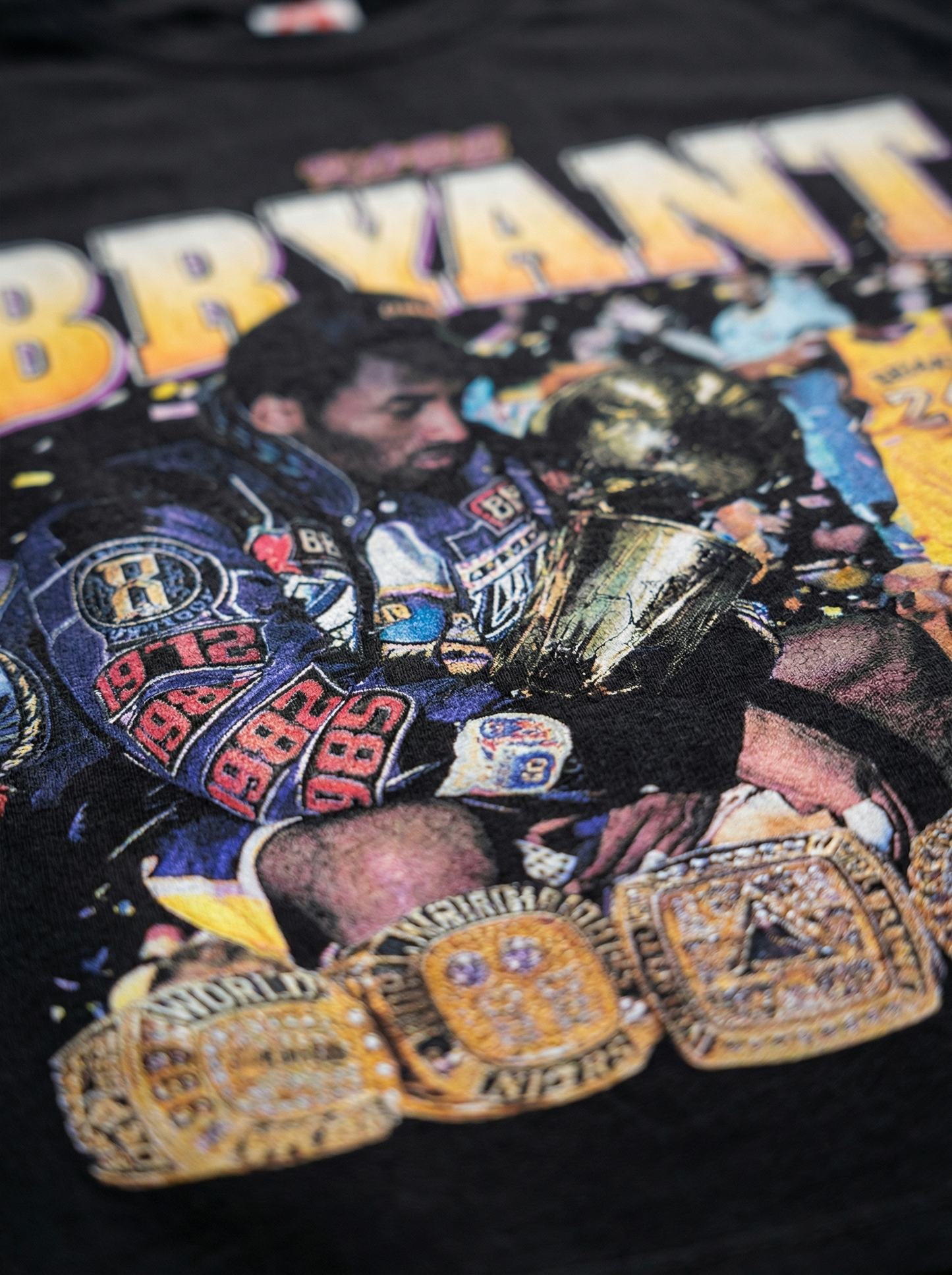KOBE BRYANT V2 BLACK TEE