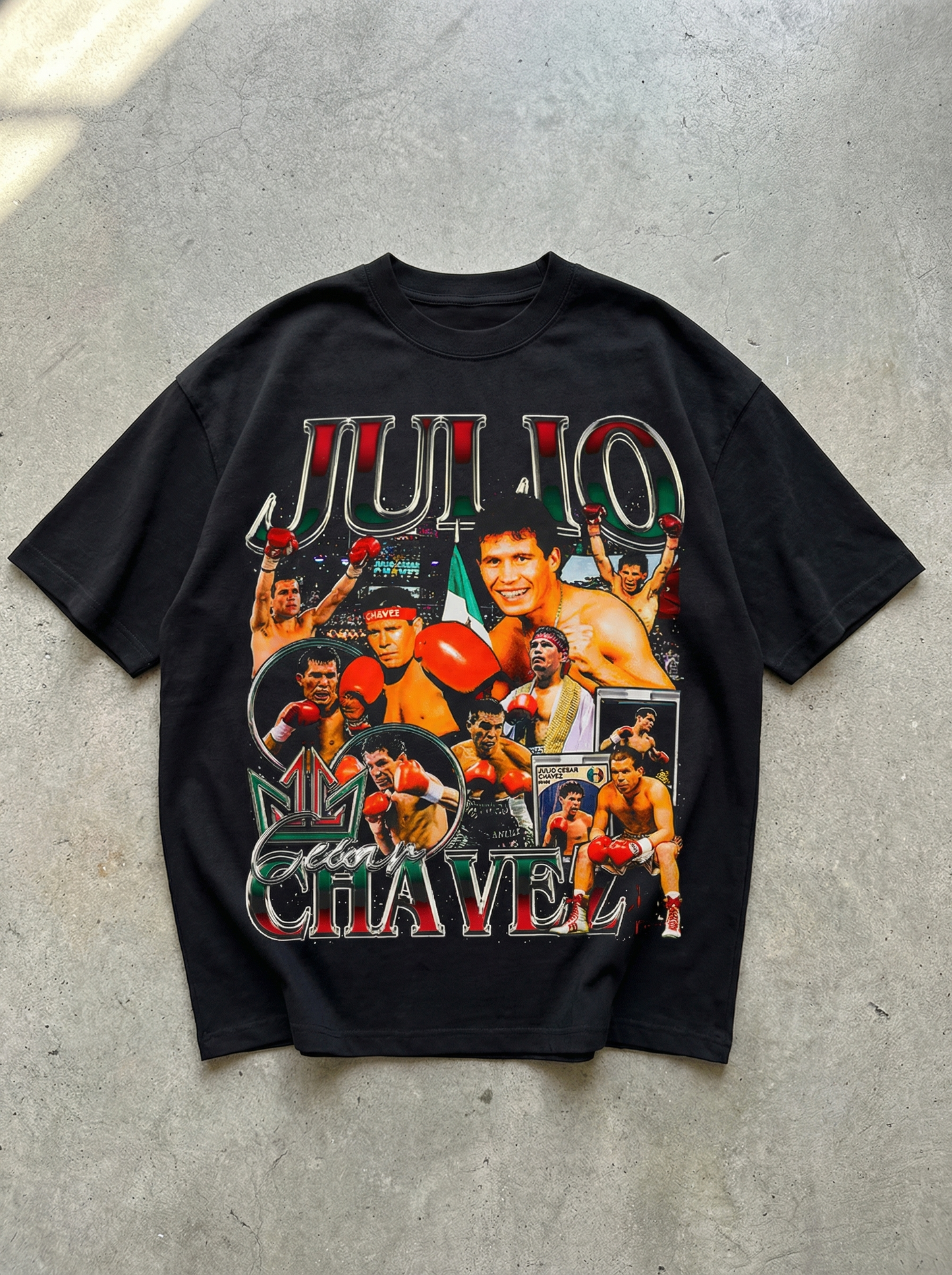 JULIO CESAR CHAVEZ BLACK TEE