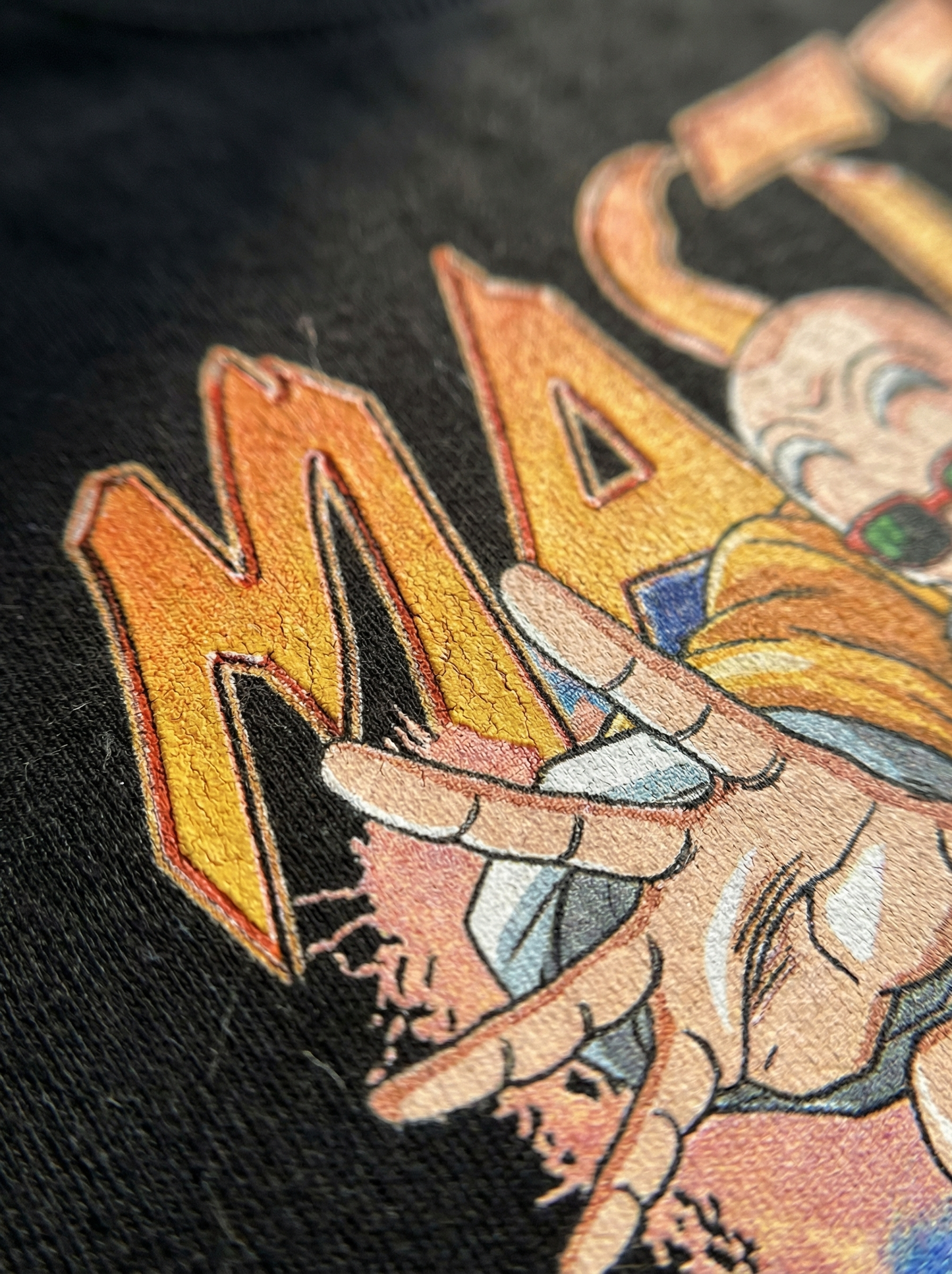 DBZ: MAESTRO ROSHI BLACK TEE