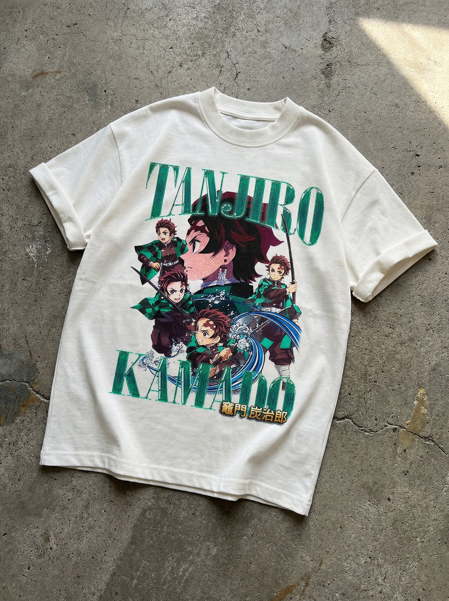 DEMON SLAYER: TANJIRO V2 WHITE TEE