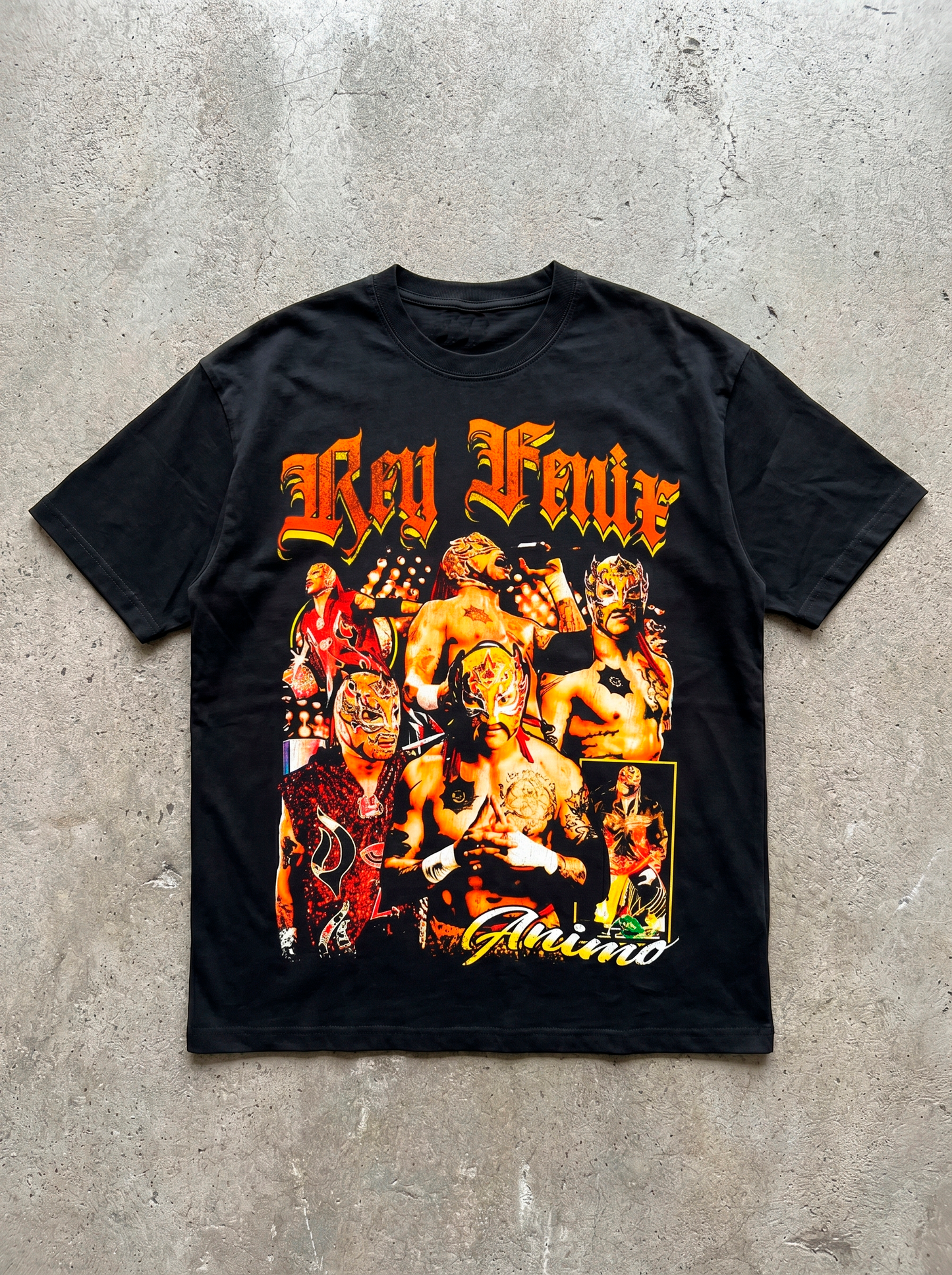 REY FENIX BLACK TEE