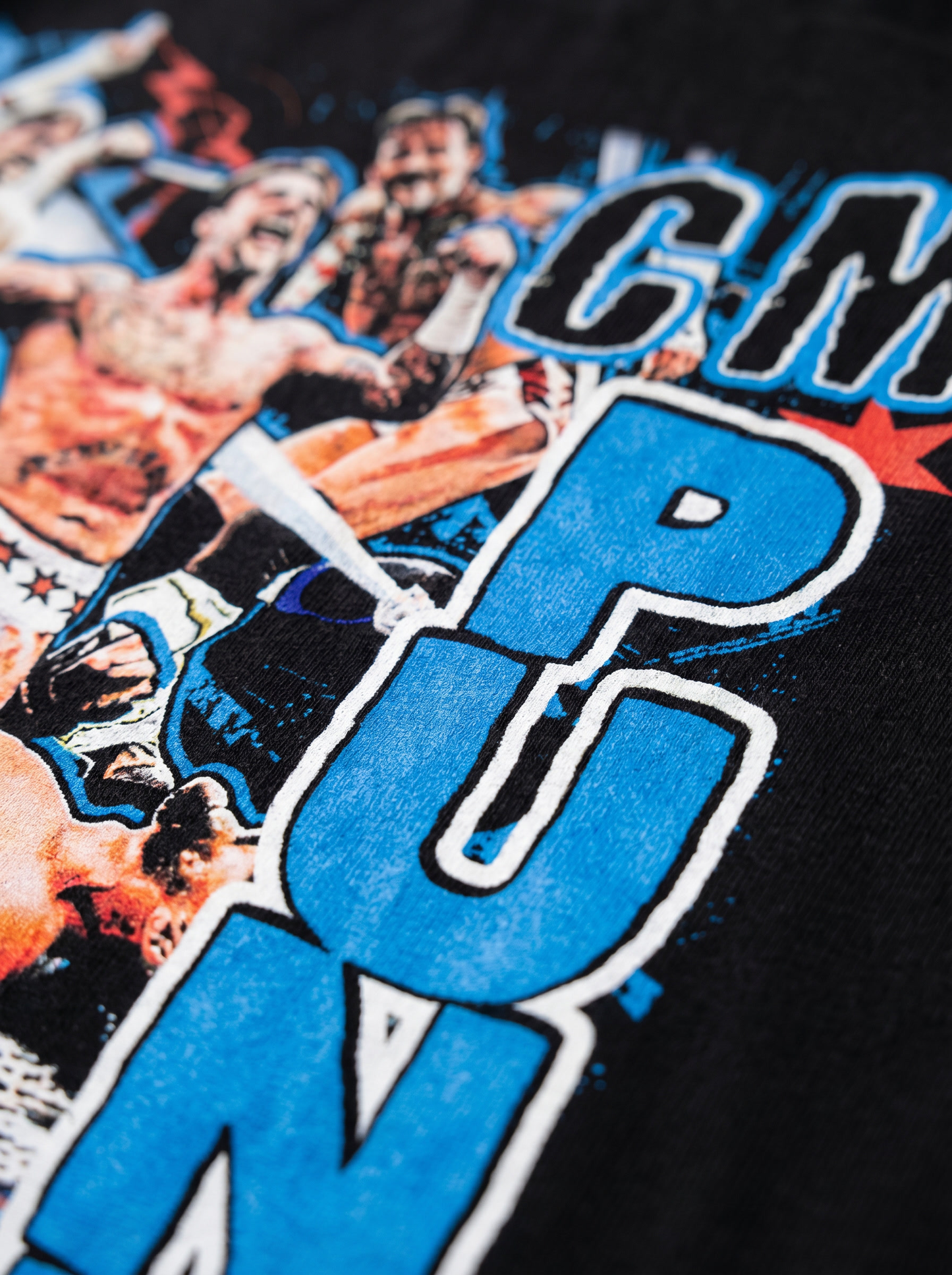 CM PUNK V2 BLACK TEE
