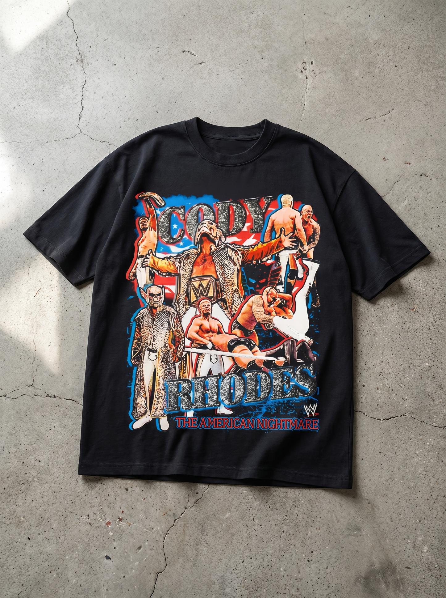 CODY RHODES V2 BLACK TEE