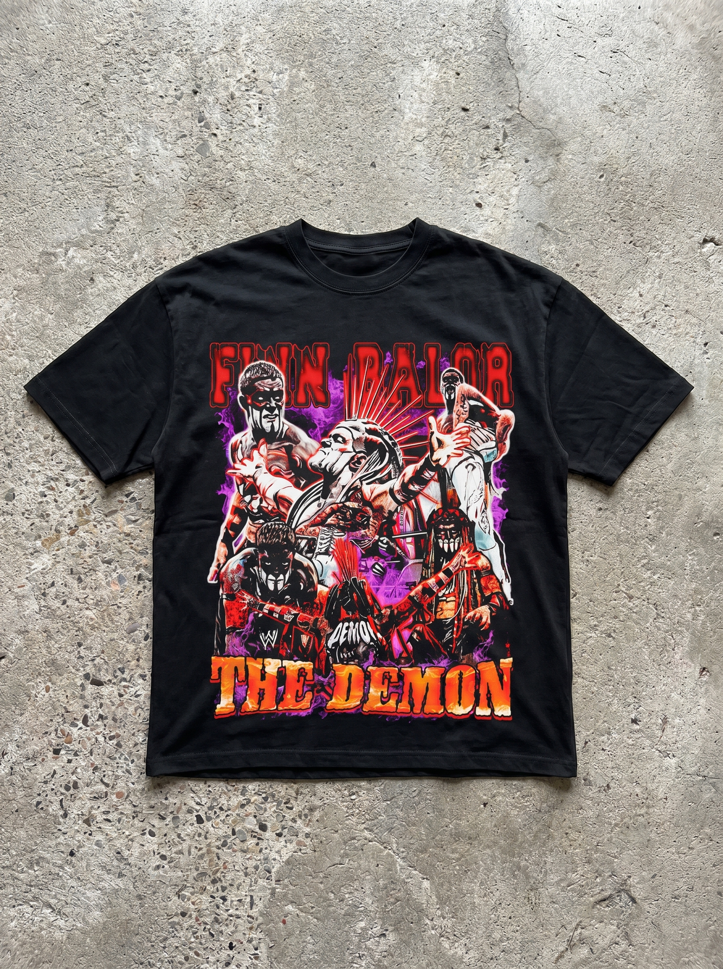 FINN BALOR DEMON BLACK TEE