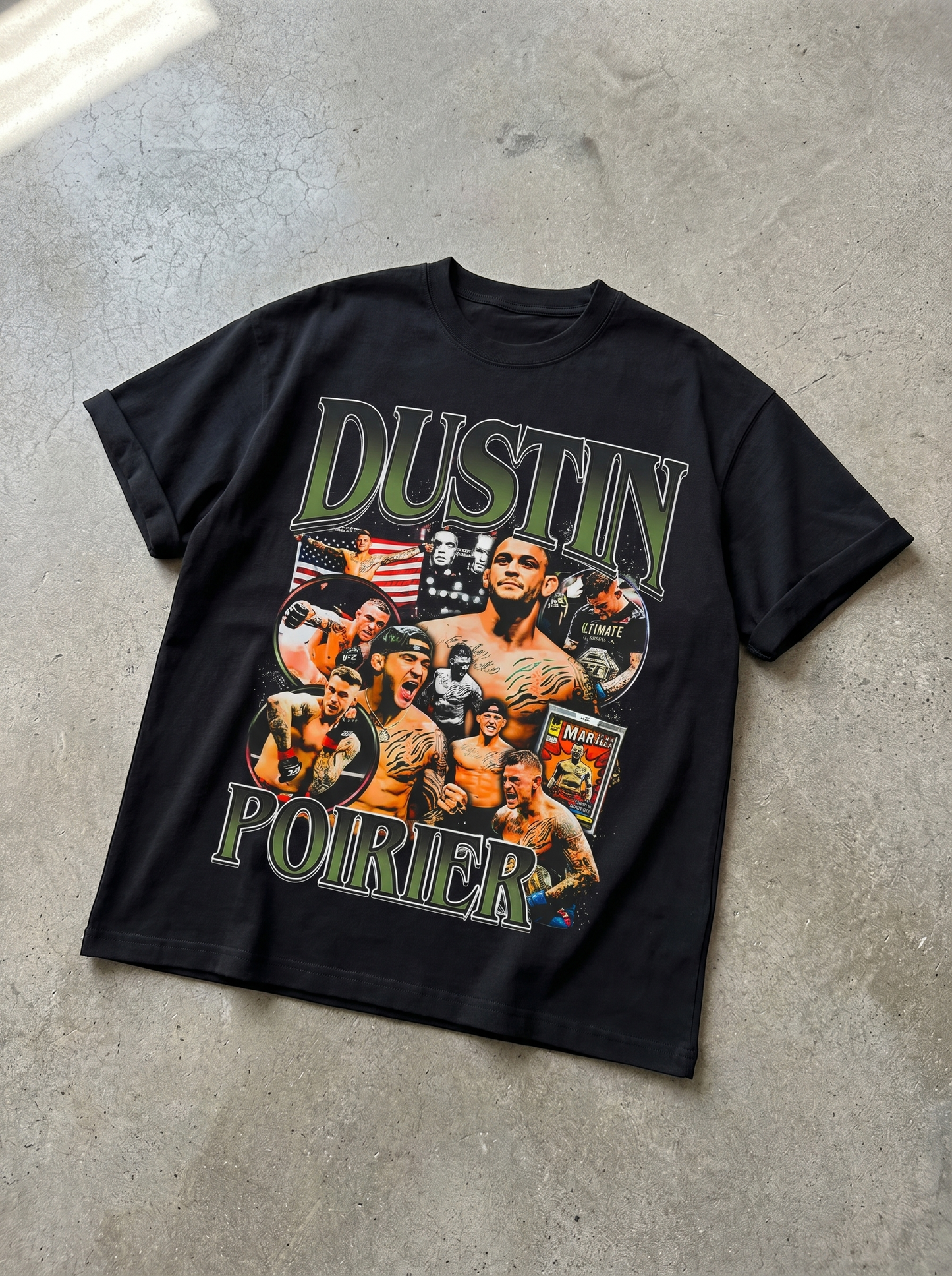 DUSTIN POIRIER BLACK TEE