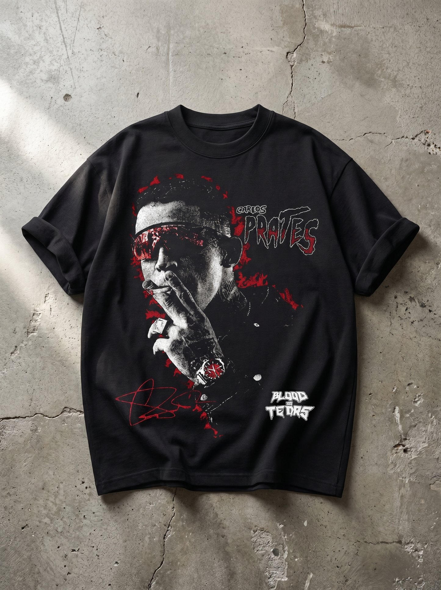 CARLOS PRATES BLACK TEE